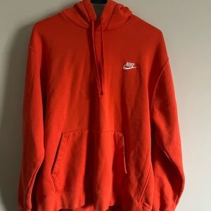 Orange Nike Hoodie